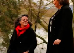 Joana Gil com Jacinta