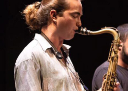 Bernardo Tinoco, saxofonista, créditos Jorge Carmona 2021