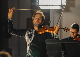 Emanuel Salvador, violinista português de Guimarães